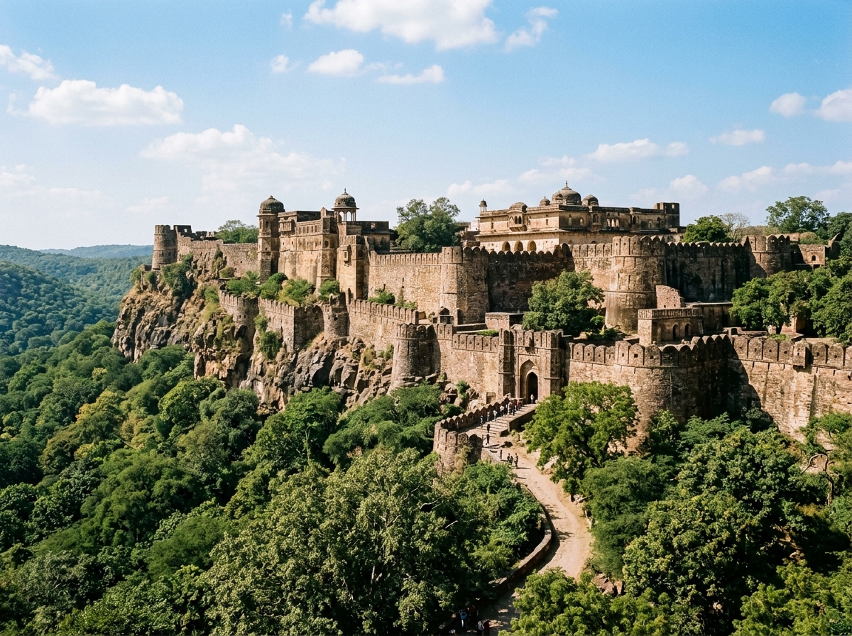 Historic Ranthambore Fort UNESCO World Heritage